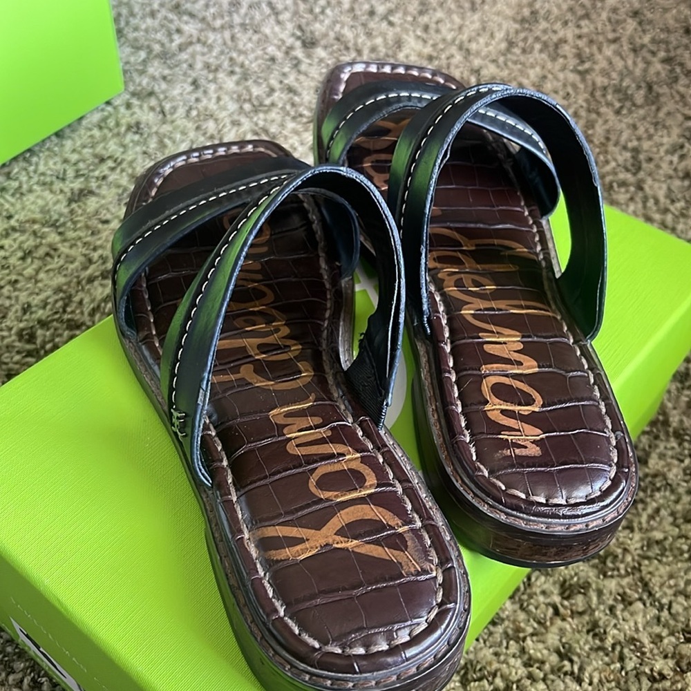 Sam Edelman Women's Haydee Slide Sandal, Black - Picture 11 of 11